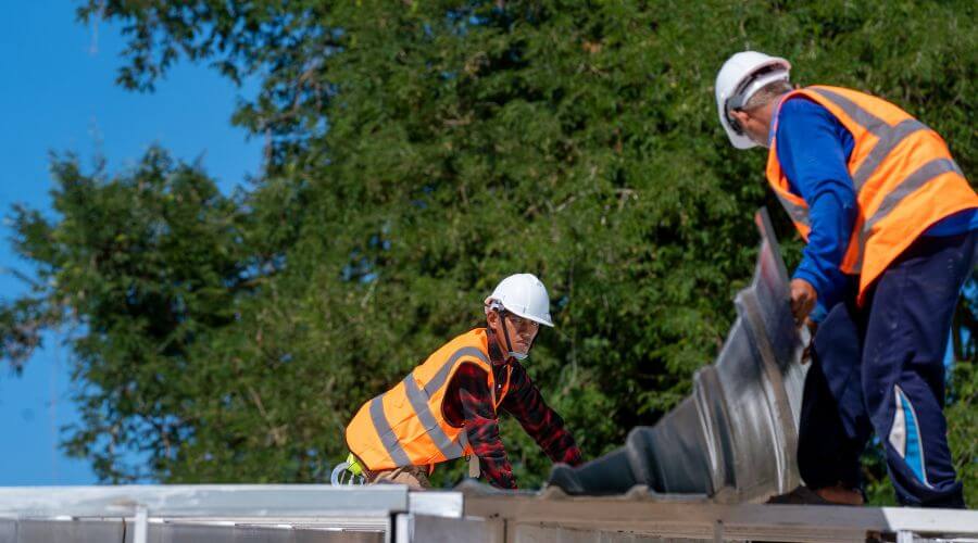 Professional metal roof installation in Bartlett, KS